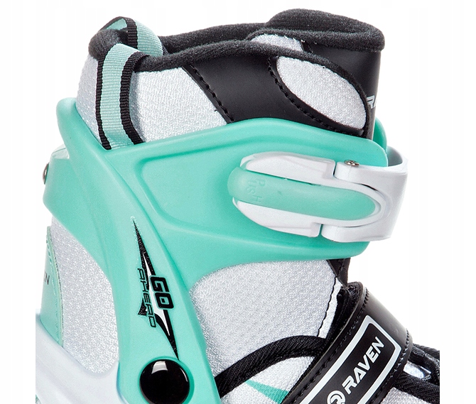 Rolki Regulowane RAVEN Profession White/Mint 35-39