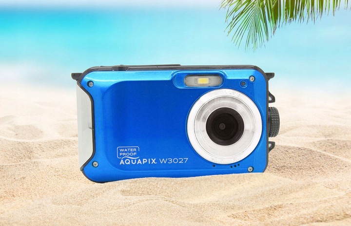 Aparat EASYPIX Aquapix W3027-M Wave Niebieski