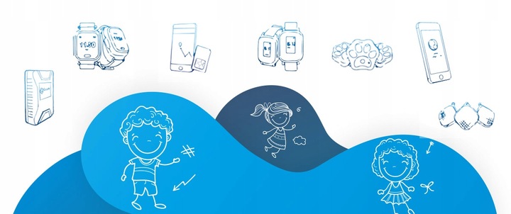 Zegarek CALMEAN EASY Smartwatch Dzieci IP67 GSM