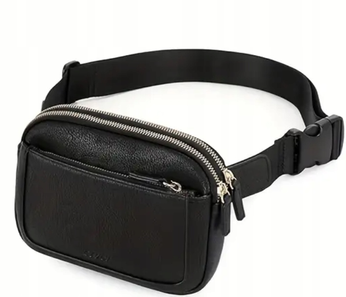 TOREBKA DAMSKA SASZETKA LISTONOSZKA NERKA NA RAMIĘ POJEMNA MIEJSKA NA LATO