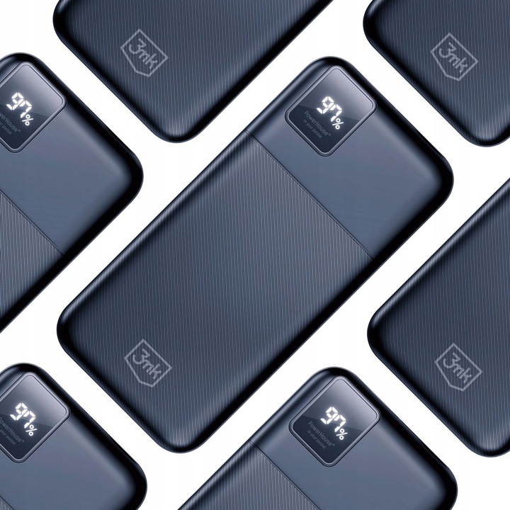 Powerbank 20000 mAh Multi-Charge USB-C & USB-A QC 3.0 - 3mk PowerHouse