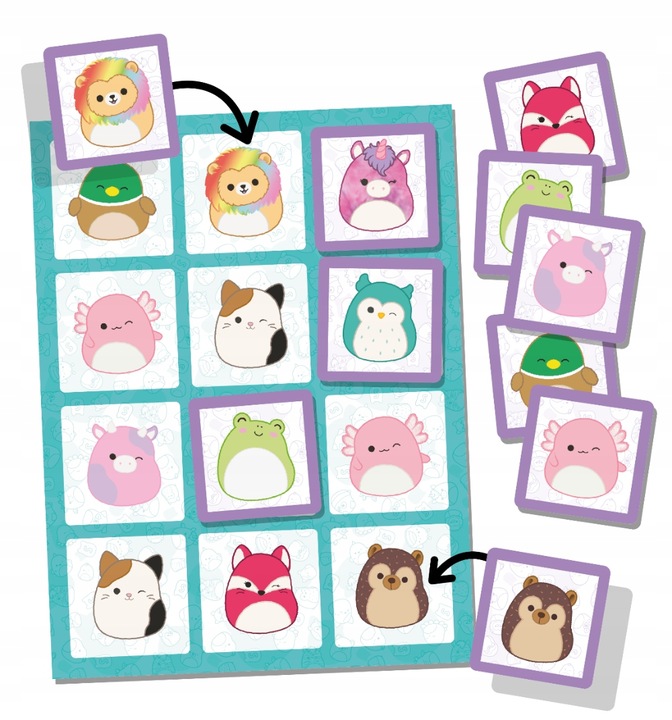 John Adams SQUISHMALLOWS Flipolo gra karciana