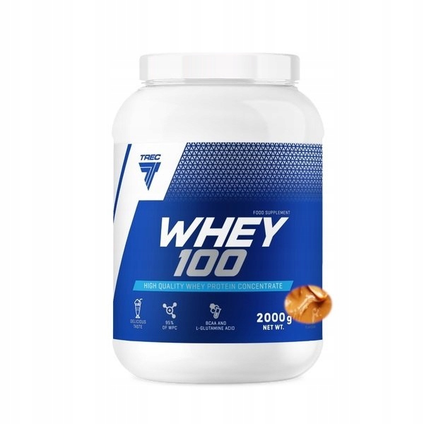 NOWE PYSZNE BIAŁKO WPC Trec Whey 100 700g SERWATKOWE PROTEINY NA MASĘ SIŁĘ