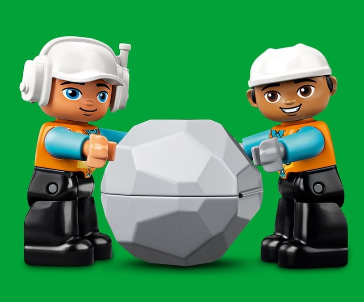 LEGO Duplo 10931 Samochód Ciężarowy koparka budowa duże klocki 2 3 4 latka