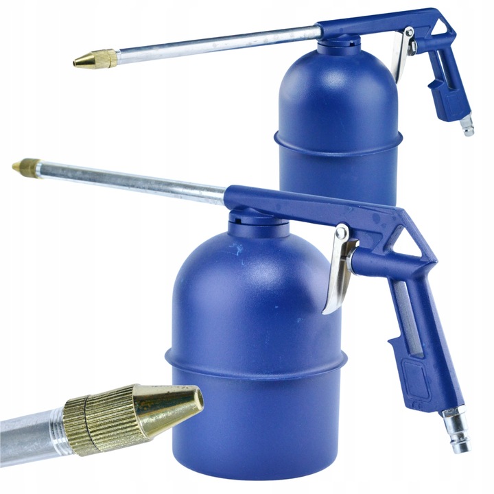 ZESTAW LAKIERNICZY PNEUMATYCZNY DO KOMPRESORA 4 X PISTOLET + WĄŻ 5EL BLACK