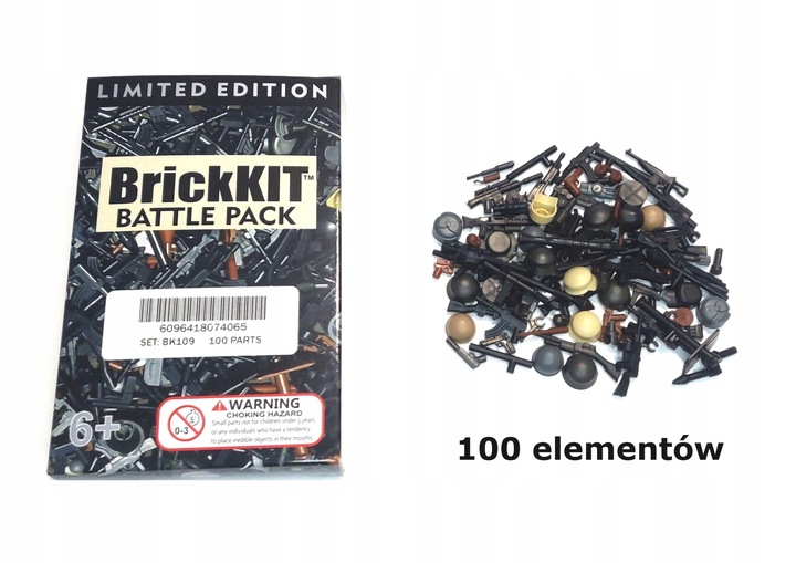 BrickKIT Karabiny dla figurek z klocków Broń BK109