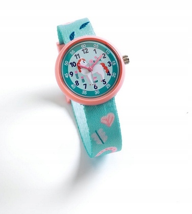 Djeco: Zegarek dziecięcy JEDNOROŻEC 0420