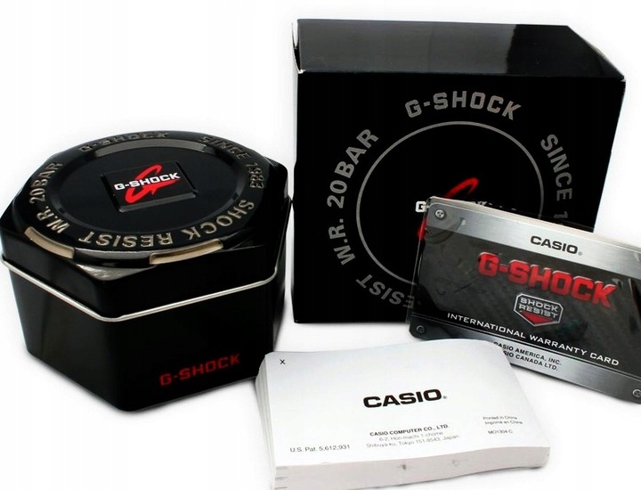Zegarek Casio G-SHOCK Carbon Core Guard Casio-GA-2000-1A9ER