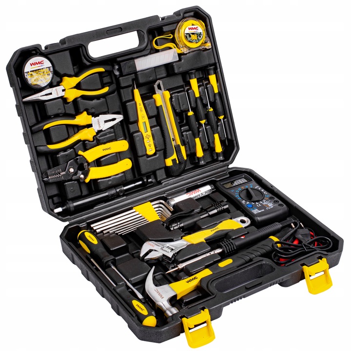 ZESTAW NARZĘDZI DLA ELEKTRYKA KLUCZ MIERNIK PRĄDU