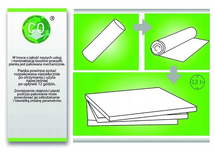 PIANKA TAPICERSKA GĄBKA MEBLOWA SOFA KANAPA FOTEL MATERAC T25 200x60x10 CM