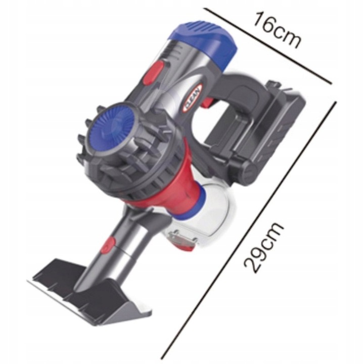 Odkurzacz dla Dzieci z Funkcją Ssania Woopie Duży Zestaw 3w1 do Sprzątania