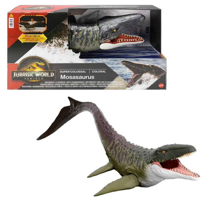Mattel Jurassic World Wielki Mosasaurus JGB51