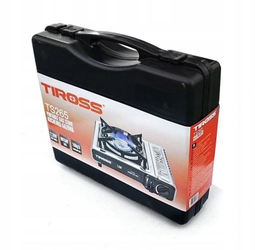 Kuchenka turystyczna +GAZ x 4 szt. TS-265 PIKNIK KAMPING PLENER