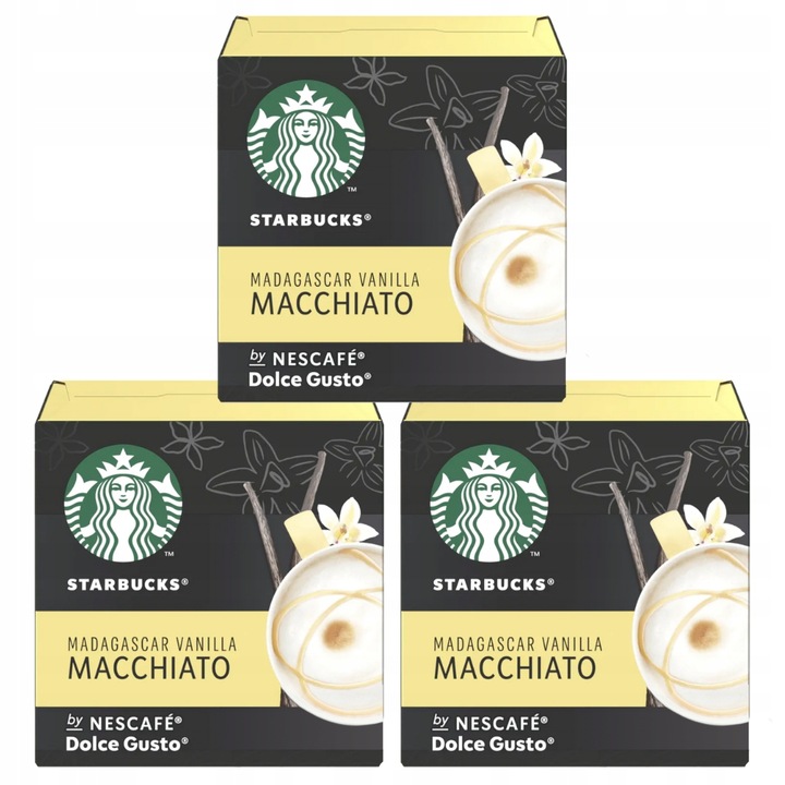 Starbucks Dolce Gusto Vanilla Macchiatto 3x12 kaps