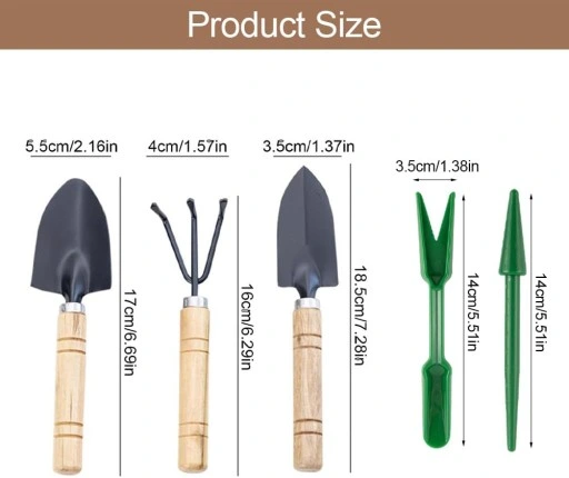 3-CZĘŚCIOWY MINI ZESTAW NARZĘDZI OGRODOWYCH NARZĘDZIA AKCESORIA DO OGRODU