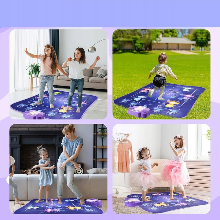 MATA DO TAŃCZENIA MUZYCZNA TANECZNA DLA DZIECI GRA INTERAKTYWNA TAŃCA ZABAW