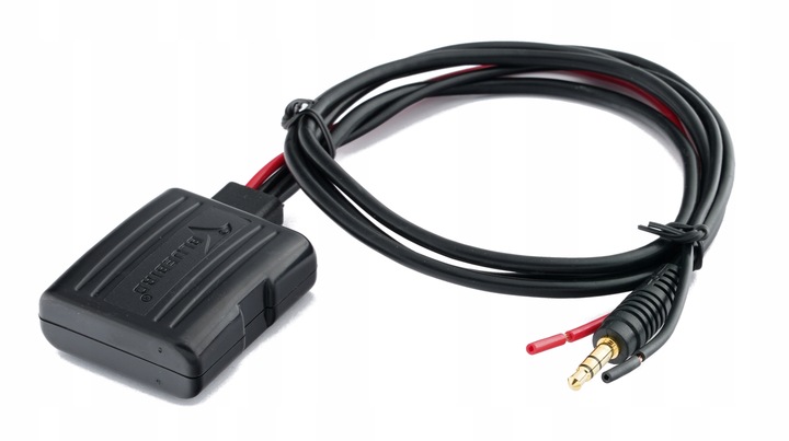 TRANSMITER SAMOCHODOWY BLUETOOTH ADAPTER AUX MINI JACK 12V MOCNY ZASIĘG