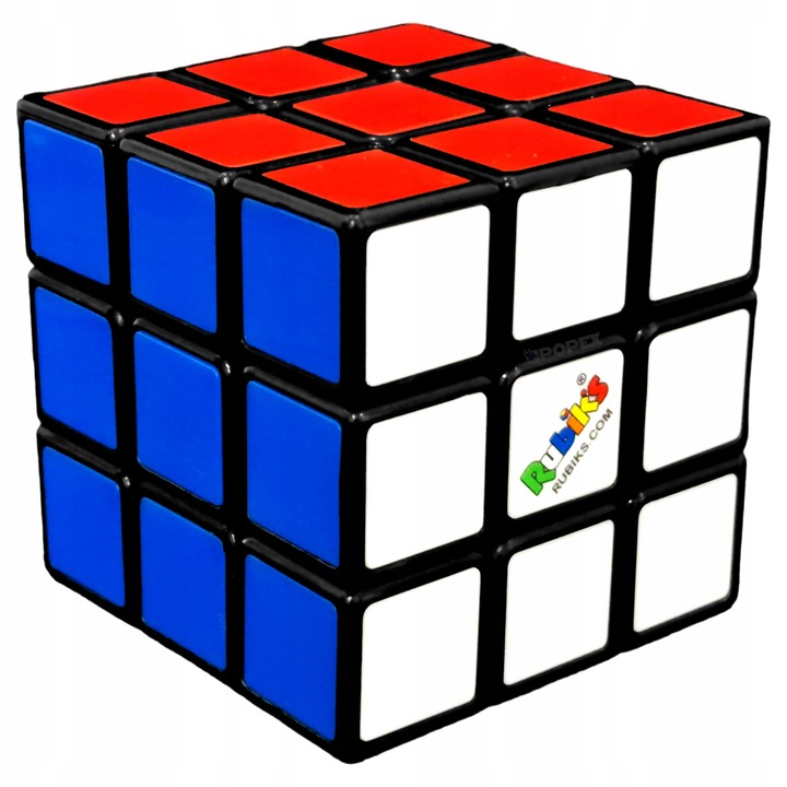 KOSTKA RUBIKA ORYGINALNA RUBIK'S 3x3 + PODSTAWKA + ALGORYTMY SAMOUCZEK PL