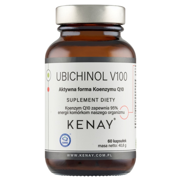 KenayAG Ubichinol V100 koenzym Q10 100mg kapsułki 60 kapsułek