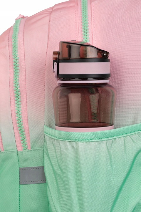 CoolPack plecak szkolny młodzieżowy Pick Gradient Strawberry miętowy róż