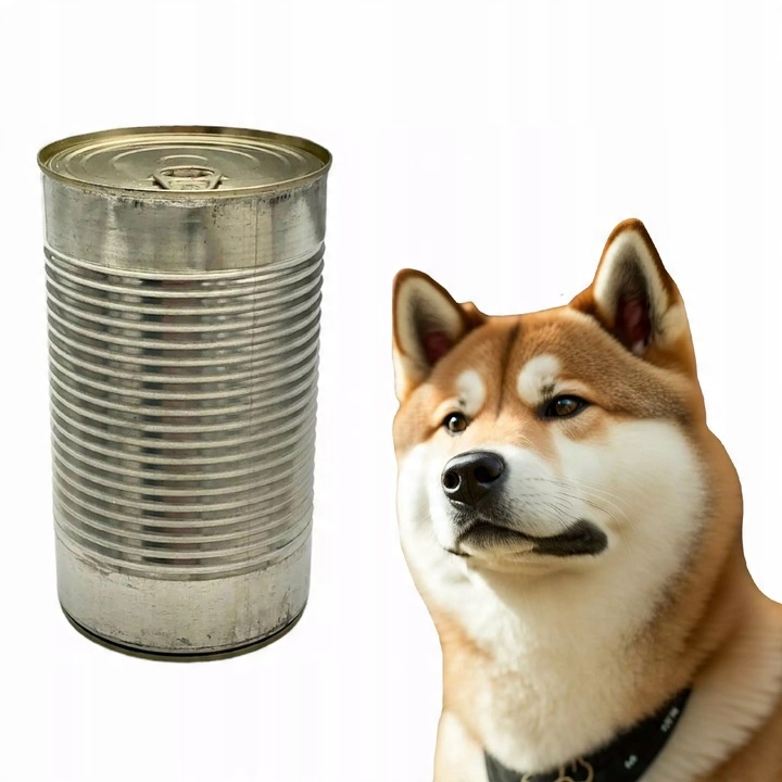 8x Puszka mokra karma drobiowo-wołowa dla psa 1250g