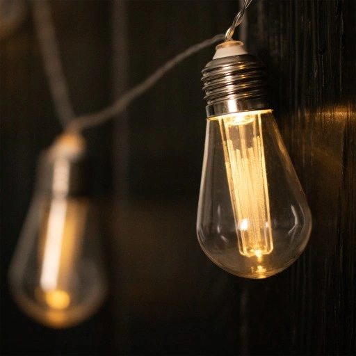 Girlanda SOLARNA OGRODOWA 20x LED ŻARÓWKI XXL