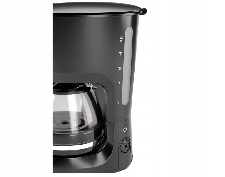 Czarny Ekspres przelewowy MILLA HOME MCM300K