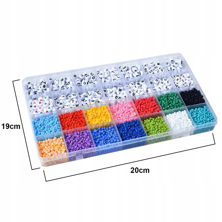 Zestaw Do Robienia Bransoletek Koraliki Do Robienia Bransoletek 12 000 SZT