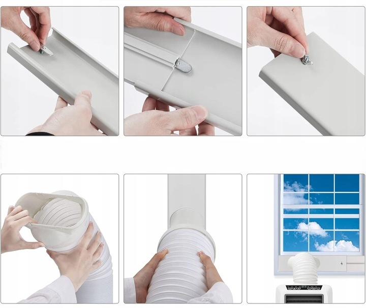 Zestaw do okien klimatyzacji