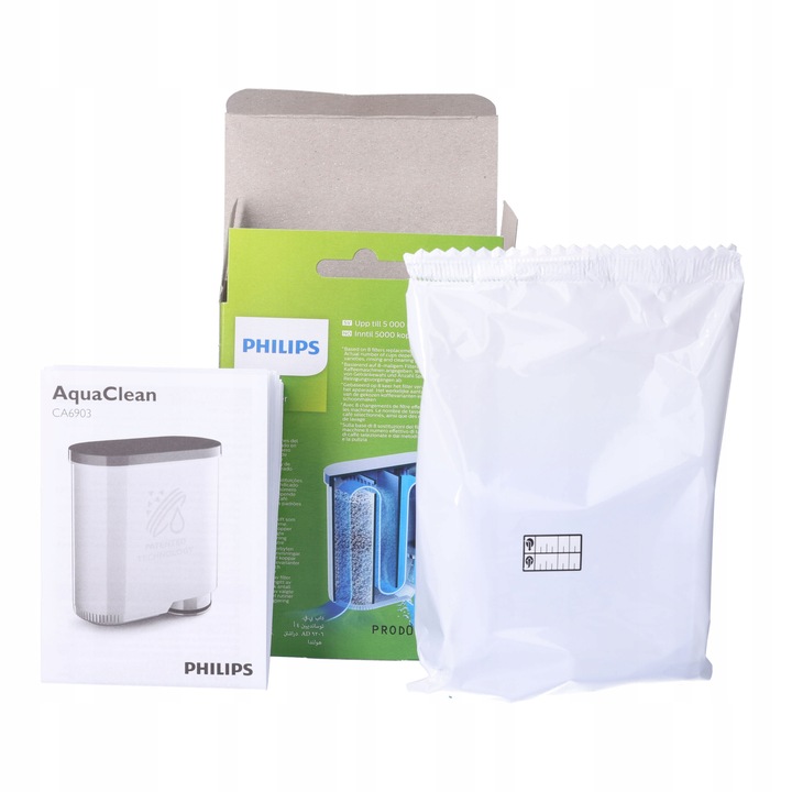 ZESTAW do CZYSZCZENIA konserwacji EKSPRESU PHILIPS SAECO FILTR TABLETKI