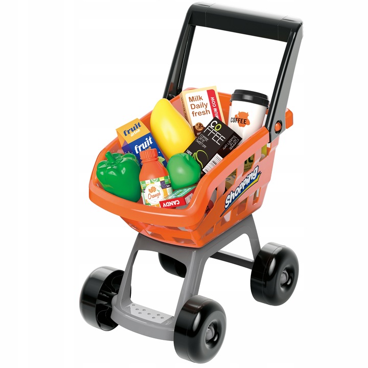 SUPERMARKET SKLEP DLA DZIECI STRAGAN KASA WAGA KOSZYK WÓZEK SMARTFON MATADI