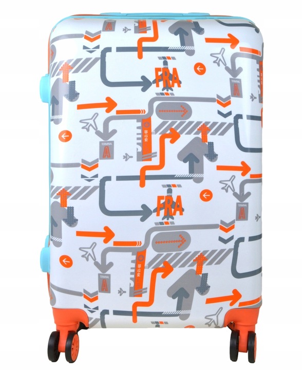 Średnia walizka na kółkach SUNBAG Fly360 Dual Color