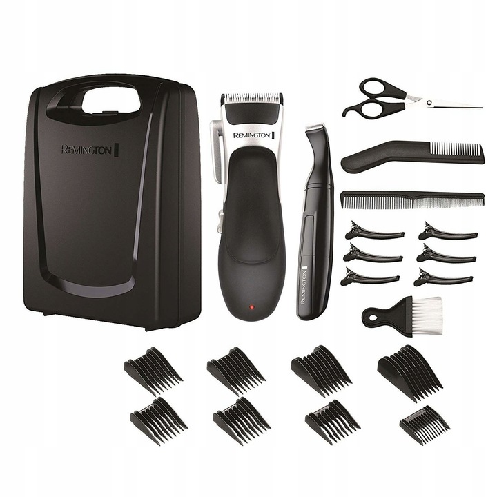 MASZYNKA do Strzyżenia Włosów Strzyżarka Golarka ZESTAW REMINGTON PRO