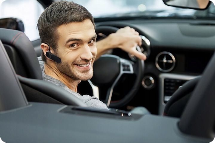 SŁUCHAWKA BLUETOOTH 5.3 ZESTAW SŁUCHAWKOWY BLUETOOTH DO ROZMÓW DLA KIEROWCY