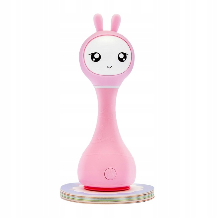 ALILO KRÓLICZEK SMARTY BUNNY INTERAKTYWNY Zabawka Muzyka Grzechotka Różowy