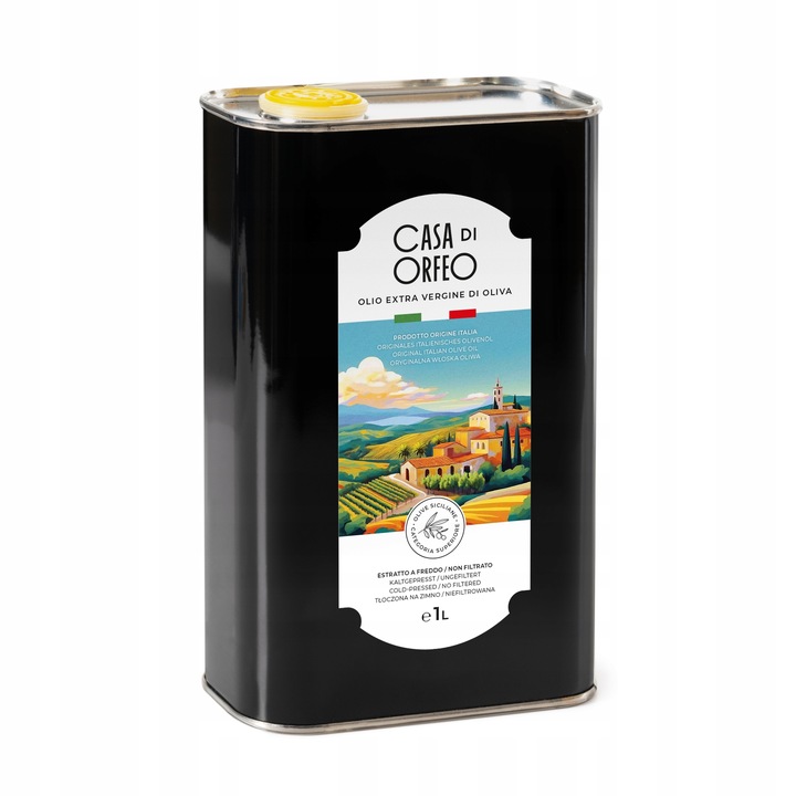 Oliwa Extra Vergine Casa di Orfeo 1 litr Sycylia Włochy