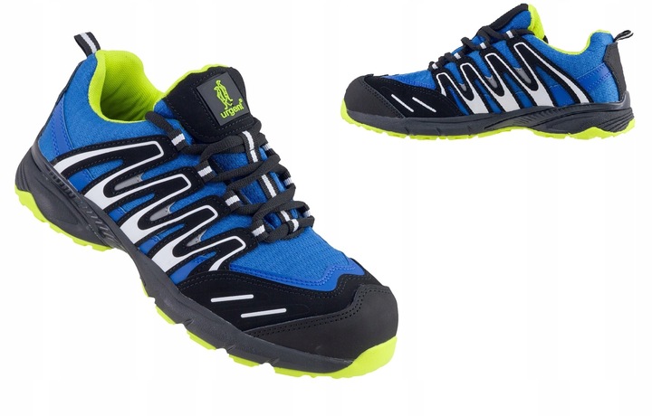 LEKKIE buty robocze SPORTOWE półbuty PRZEWIEWNE 242 S1 z podnoskiem r. 44