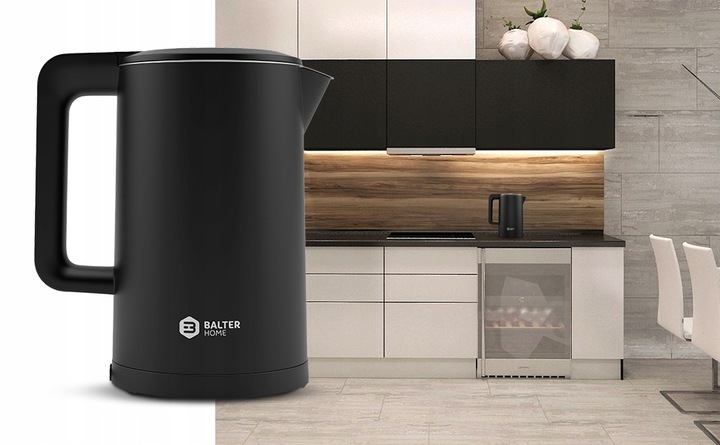 Czajnik elektryczny Balter WK-4-BL 2200 W 1,7 L czarny