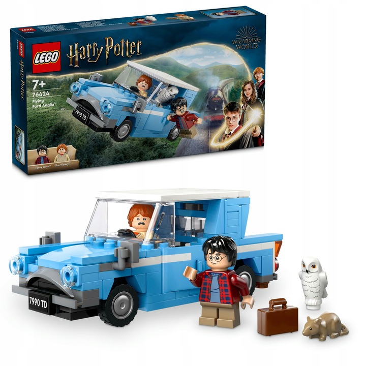 LEGO Harry Potter 76386 Hogwart: Pomyłka z Eliksirem + Latający Ford Anglia