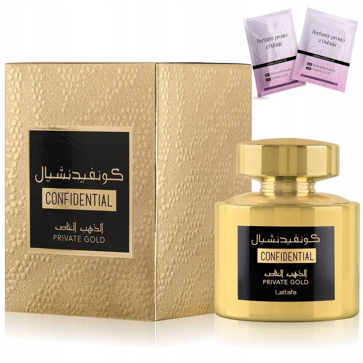 PERFUMY DAMSKIE LATTAFA CONFIDENTIAL PRIVATE GOLD OWOCOWE SZYPROWE KUSZĄCE