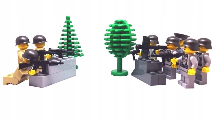 BrickKIT Karabiny dla figurek z klocków Broń BK109