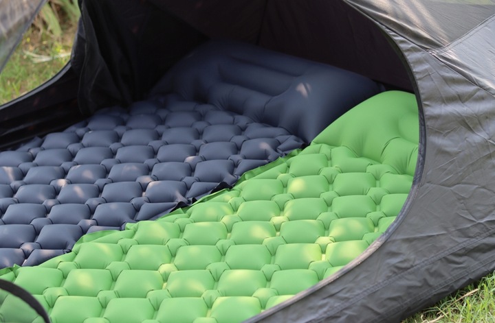 Materac Dmuchany Turystyczny Ultralekki Trekingowy Do Namiotu Wodoodporny