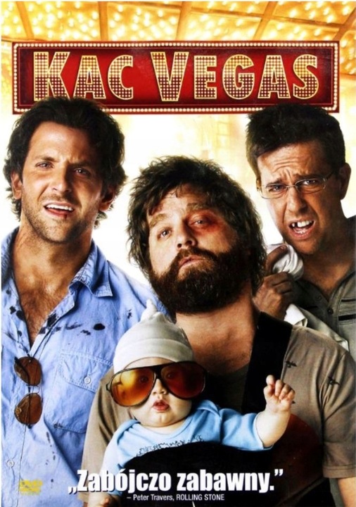 3x Dvd KAC VEGAS Trylogia 1 + 2 + 3 PAKIET folia