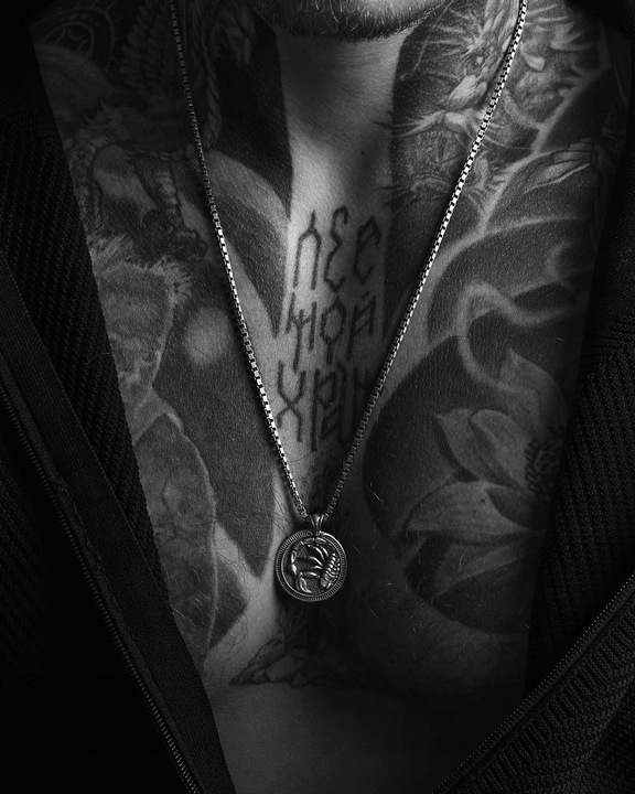 Srebrny łańcuszek - splot WENECJA 55