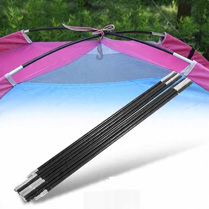 2SZT PAŁĄK STELAŻ NAMIOTU SEGMENT 8PAŁĄKÓW 8MM