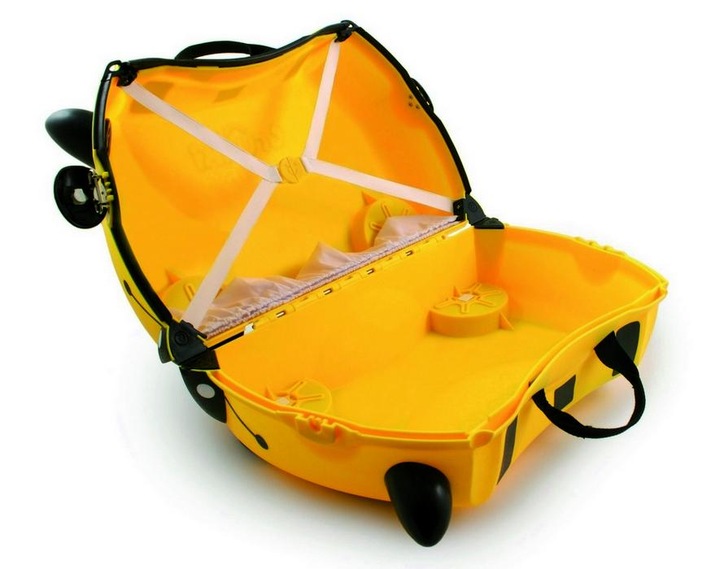 TRUNKI JEŻDŻĄCA WALIZECZKA DLA DZIECI PSZCZÓŁKA BERNARD