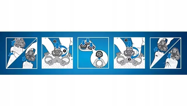 OSTRZA PHILIPS DO GOLARKI SERIES 1000 / 3000 ORGINALNE DO GŁOWICY