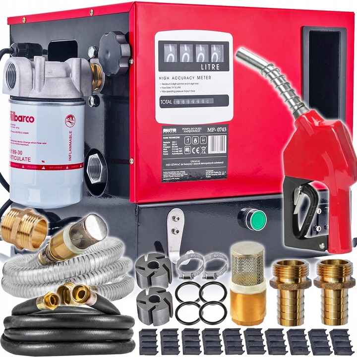 CPN DYSTRYBUTOR POMPA DO PALIWA ROPY ON OLEJU SAMOZASYSAJĄCA +FILTR MP0743