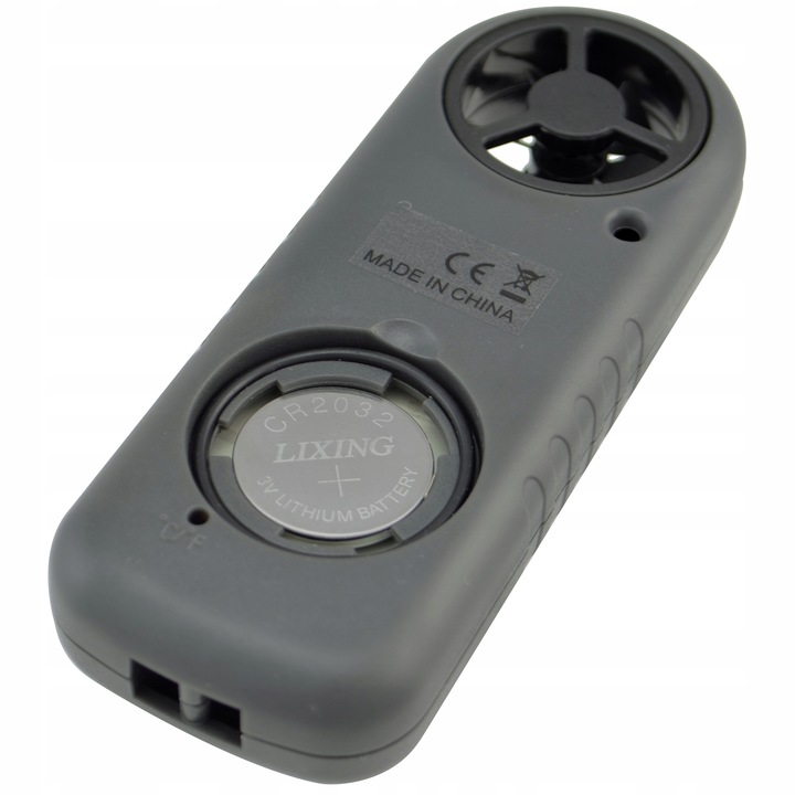 Anemometr Wiatromierz Miernik Prędkości Wiatru i Pomiar Temperatury LCD