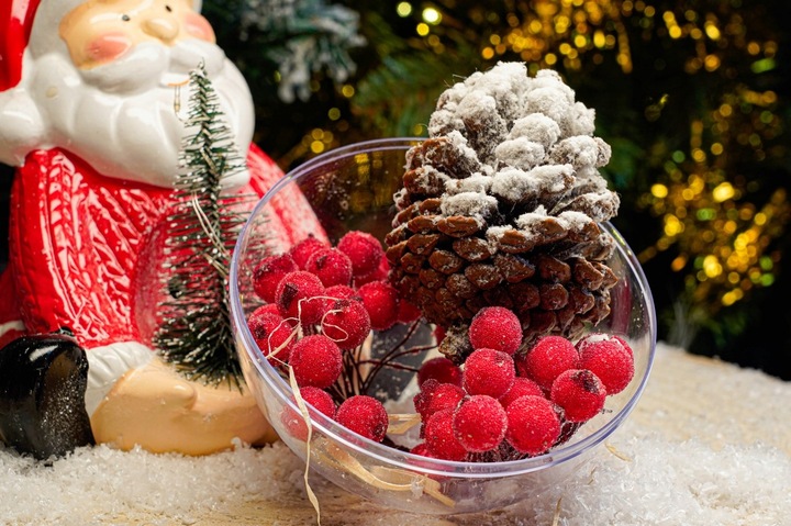 Kula Bombka AKRYLOWA 10cm 10 szt PRZEZROCZYSTA Bombka Plastikowa Otwierana